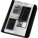 Alassio ringbuchmappe "Office Set", schwarz, inkl. Broset