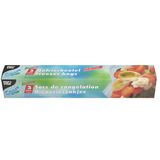 STARPAK gefrierbeutel QuickSnap 3 Liter, 270 x 280 mm