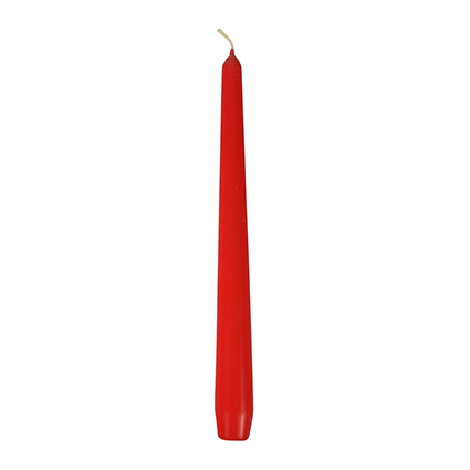 STARPAK Leuchterkerzen, 22 mm, rot, 50er Pack
