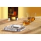 STARPAK Aluminium-Aschenbecher, quadratisch, 10er