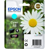 EPSON tinte T1802 fr epson Expression home XP, cyan
