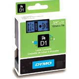 DYMO d1 Schriftbandkassette schwarz/blau, 19 mm x 7 m
