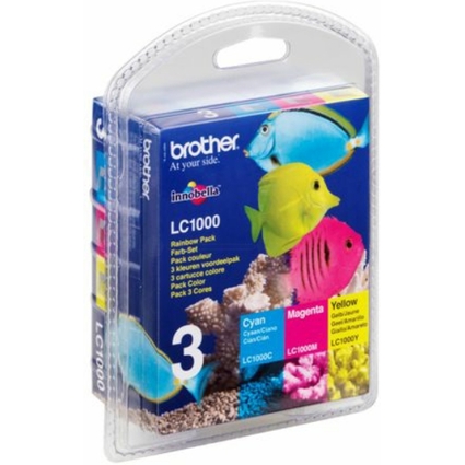 brother Tinte fr brother DCP-130C/MFC-240C, Rainbow-Set