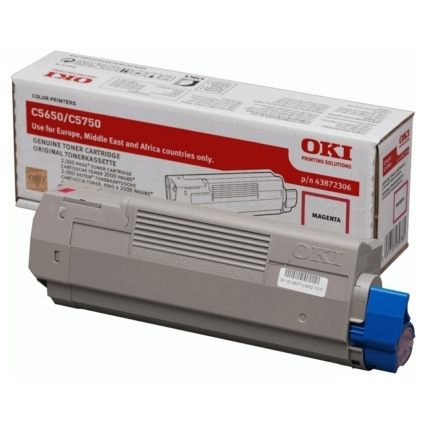 OKI Toner fr OKI C5650/C5650N/C5750/C5750N, magenta