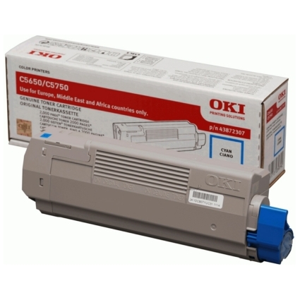 OKI Toner fr OKI C5650/C5650N/C5750/C5750N, cyan