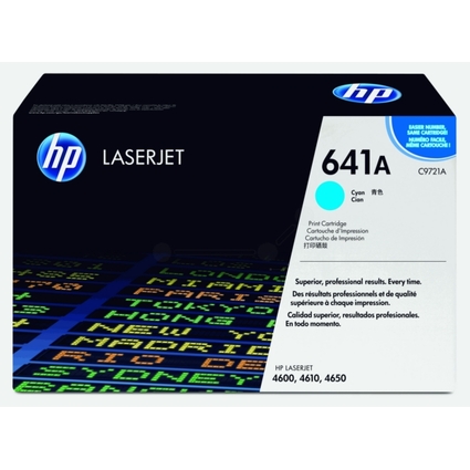 hp Toner hp 641A fr hp ColorLaserJet 4600dn, cyan