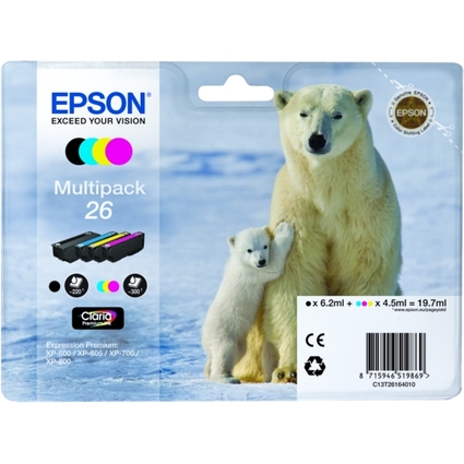 EPSON Tinte fr EPSON Expression XP-600, Multipack