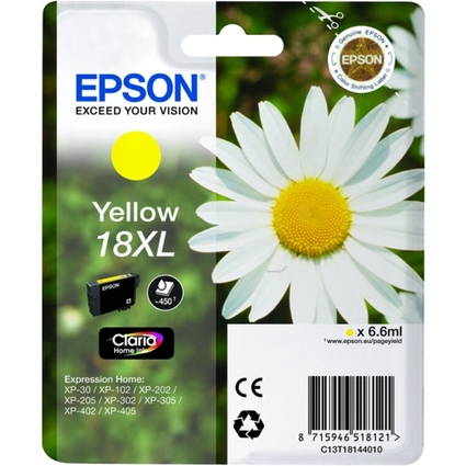 EPSON Tinte fr EPSON Expression XP-30/XP102, gelb, XL