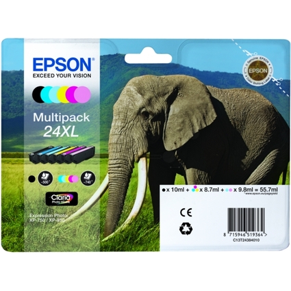 EPSON Tinte fr EPSON Expression XP-750, Multipack XL