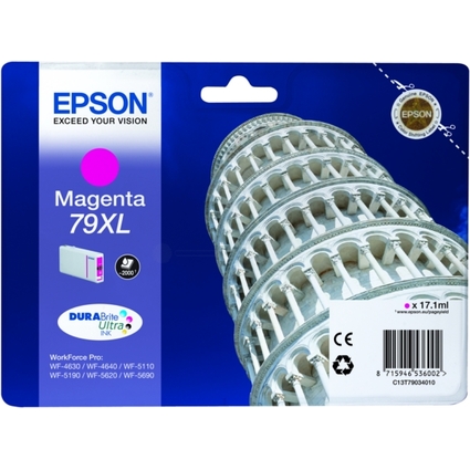 EPSON Tinte N.79XL fr WorkForcePro WF-5620DWF, magenta HC