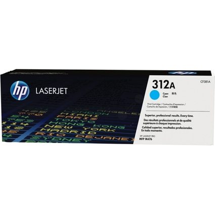 hp Toner hp 312A fr hp Color LaserJet Pro M476dw, cyan