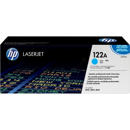 hp Toner hp 122A fr hp Color LaserJet 2550, cyan