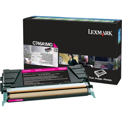 LEXMARK Toner fr LEXMARK C746/C748, magenta