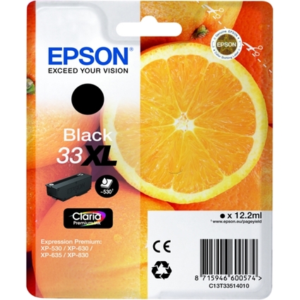 EPSON Tinte fr EPSON Expression XP-530, schwarz XL