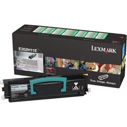 LEXMARK Rckgabe-Toner fr LEXMARK E350/E352,schwarz HC