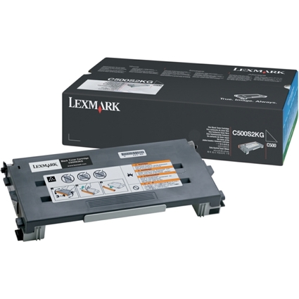 LEXMARK Toner fr LEXMARK C500N, schwarz