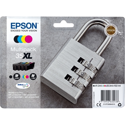 EPSON Tinte N.35XL fr EPSON Workforce Pro WF-4720,Multipack