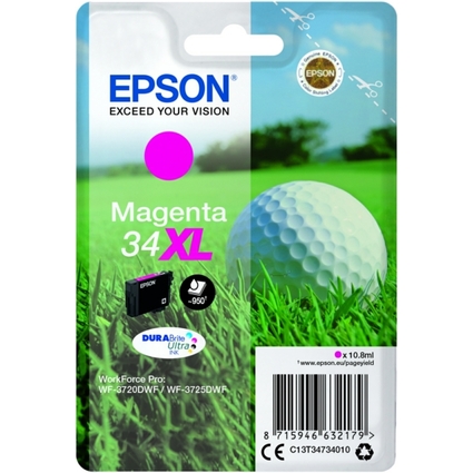 EPSON Tinte fr EPSON WorkForce 3720/3725, magenta, XL