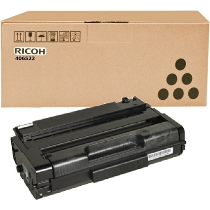 RICOH Toner fr RICOH Laserdrucker Aficio SP3400N, schwarz