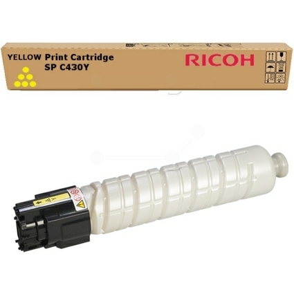 RICOH Toner fr RICOH Laserdrucker Aficio SP C430DN, gelb