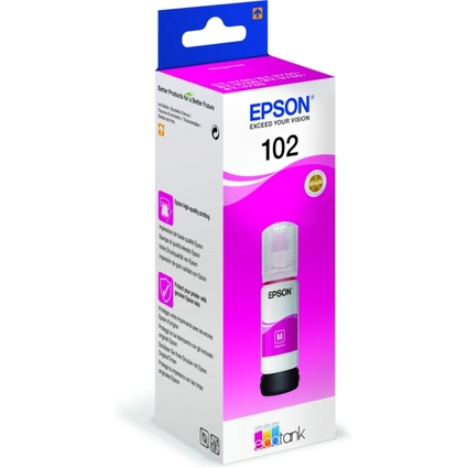 EPSON Tinte 102 fr EPSON EcoTank, bottle ink, magenta