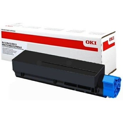 OKI Toner fr OKI B412/432/512, schwarz HC