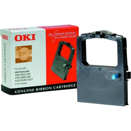 OKI Farbband fr OKI ML182/ML192/ML193/ML280, schwarz