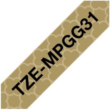 brother TZe-Tape TZe-MPGG31 Schriftbandkassette