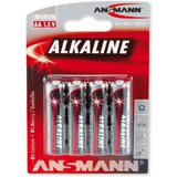 ANSMANN alkaline Batterie "RED", mignon AA, 4er Blister
