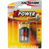 ANSMANN alkaline Batterie "X-Power", 9V E-Block