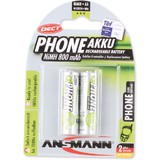 ANSMANN nimh Akku SPECIAL, mignon AA, 800 mAh, 2er Blister