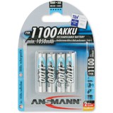 ANSMANN nimh Akku Premium, micro AAA, 1.100 mAh, 4er Blister