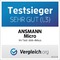 ANSMANN NiMH Akku Premium, Micro AAA, 1.100 mAh, 2er Blister