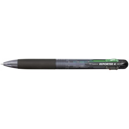 Tombow Druckkugelschreiber "REPORTER 4", transparent