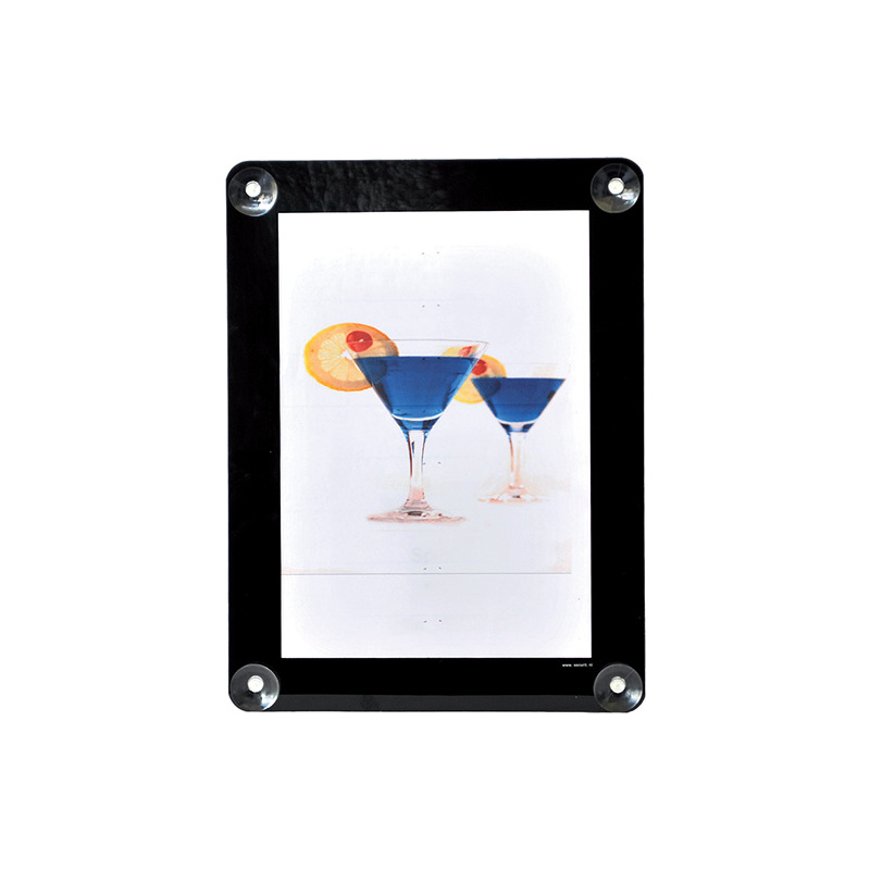 Securit Fenster-Plakatrahmen, DIN A4, schwarz PFW-A4-BL bei www.officeb2b.ch günstig kaufen