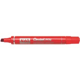 Pentel permanent-marker N60, rot, Keilspitze