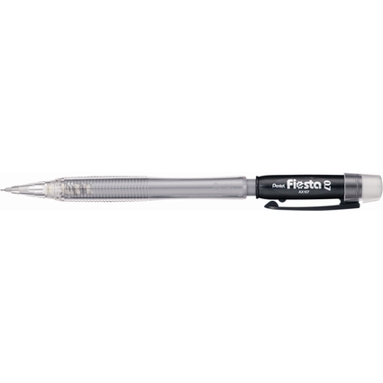 Pentel Druckbleistift Fiesta AX107, transparent-schwarz