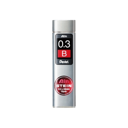Pentel Druckbleistift-Feinmine AIN STEIN C273, Hrtegrad: B