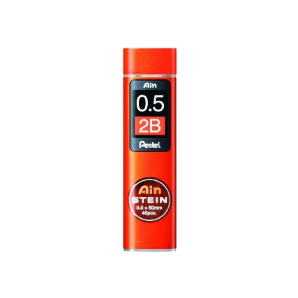 Pentel Druckbleistift-Feinmine AIN STEIN C275 Hrtegrad: 2B