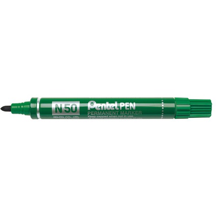 Pentel Permanent-Marker N50, grn, Rundspitze