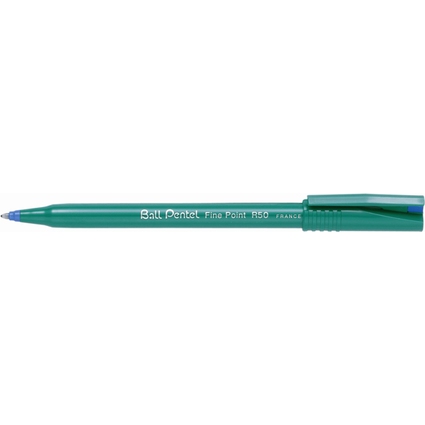 Pentel Tintenroller Ball Pentel R50, blau - Recycology