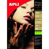 APLI foto-papier bright PRO, din A4, 280 g/qm, hochglnzend