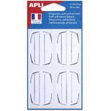 agipa Buchetiketten, wei/grau, 37 x 55 mm, liniert