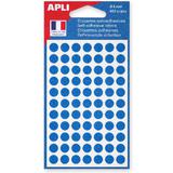 APLI Markierungspunkte, Durchmesser: 8 mm, rund, blau