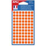 APLI Markierungspunkte, Durchmesser: 8 mm, orange