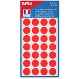 APLI Markierungspunkte, Durchmesser: 15 mm, rund, rot