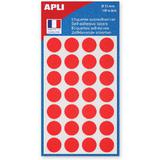 APLI Markierungspunkte, Durchmesser: 15 mm, rund, rot