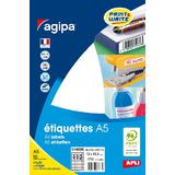 agipa Universal-Etiketten, 12 x 18,3 mm, wei