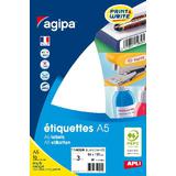 agipa Universal-Etiketten, 64 x 133 mm, wei