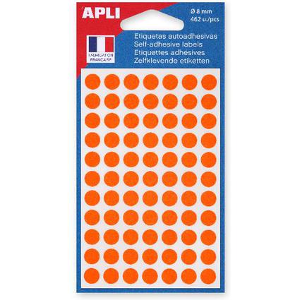 APLI Markierungspunkte, Durchmesser: 8 mm, orange